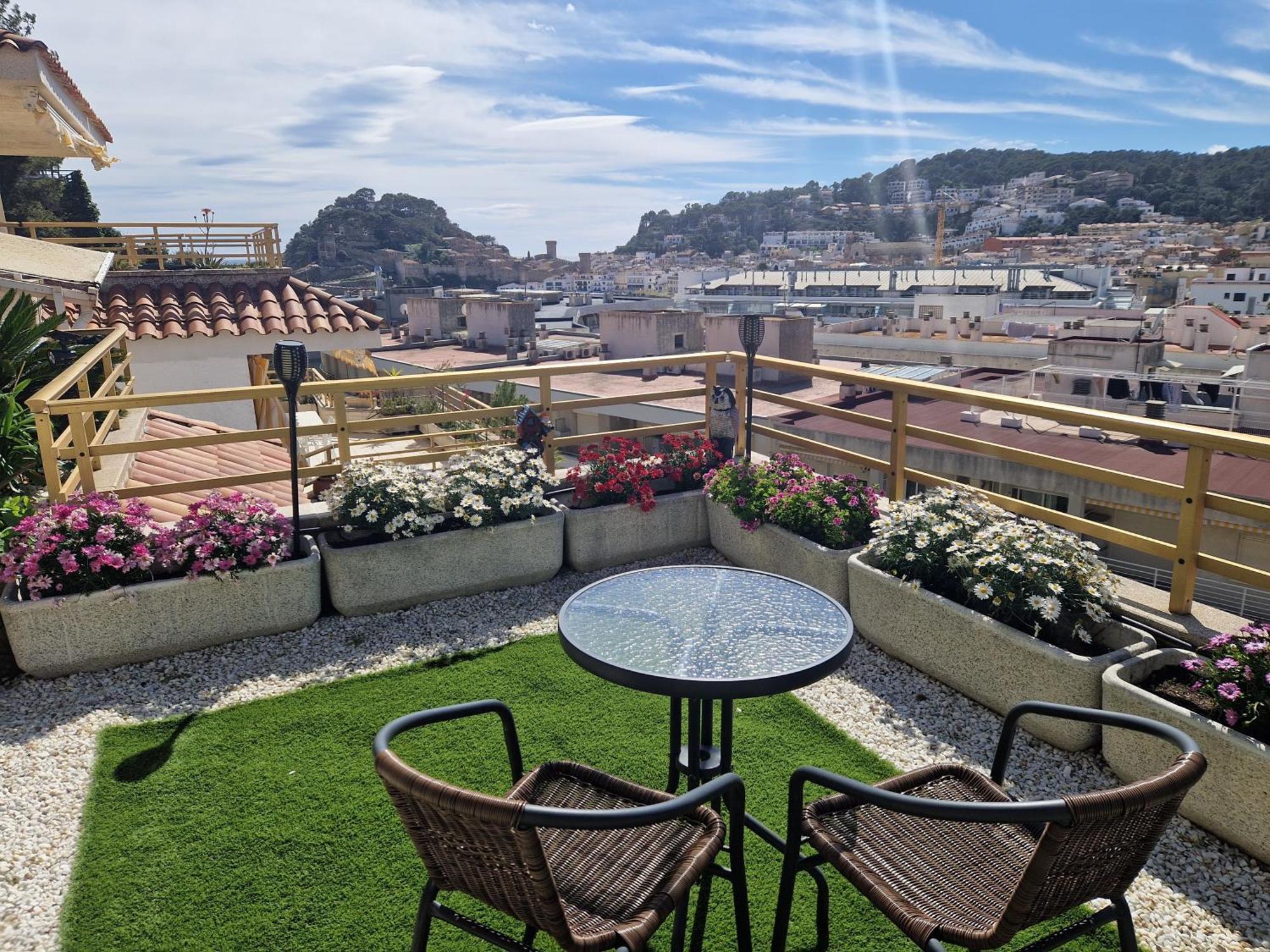 Apartment Luna Tossa De Mar With Jacuzzi, 5Mins Walking To The Beach, Sea And Castle View Big Terrace Extérieur photo