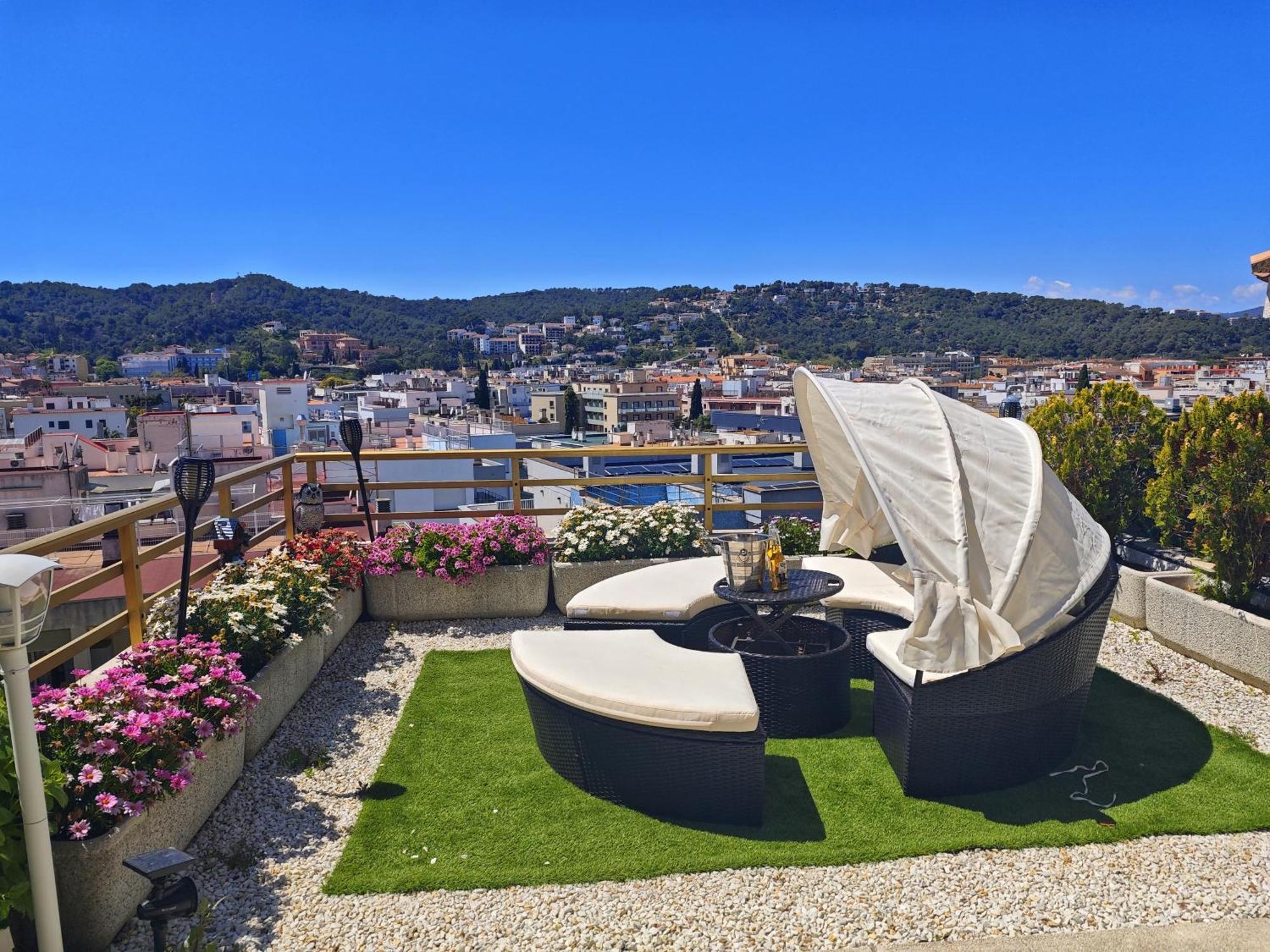 Apartment Luna Tossa De Mar With Jacuzzi, 5Mins Walking To The Beach, Sea And Castle View Big Terrace Extérieur photo